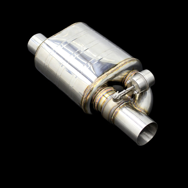 Single Universal Valved Muffler
